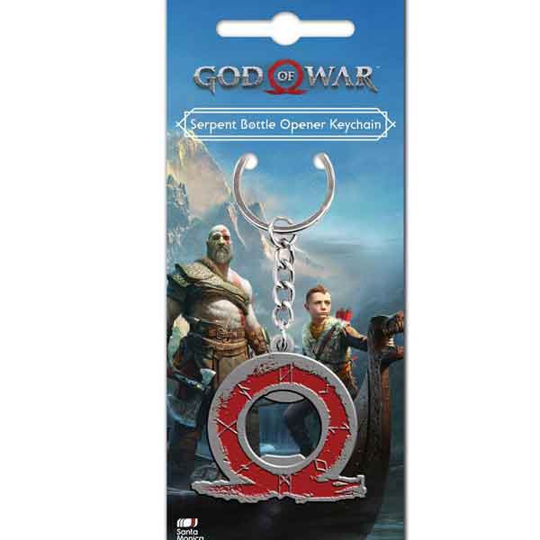 Kľúčenka God of War s otváračom na fľaše