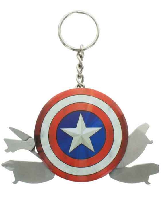 Kľúčenka Marvel - Captain America Shield Multi