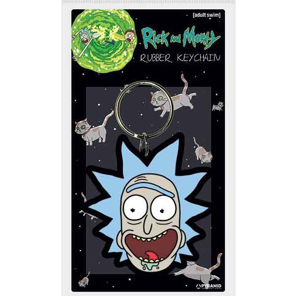 Kľúčenka Rick and Morty Rick Crazy Smile