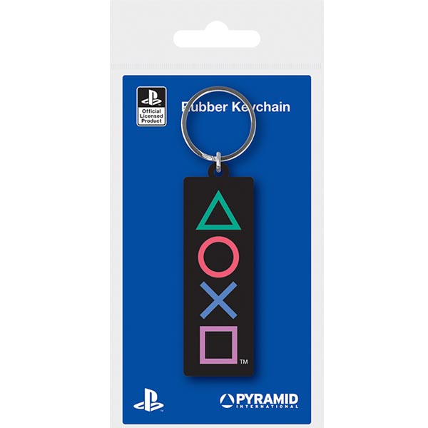 Kľúčenka Shapes Rubber (PlayStation) RK39161C