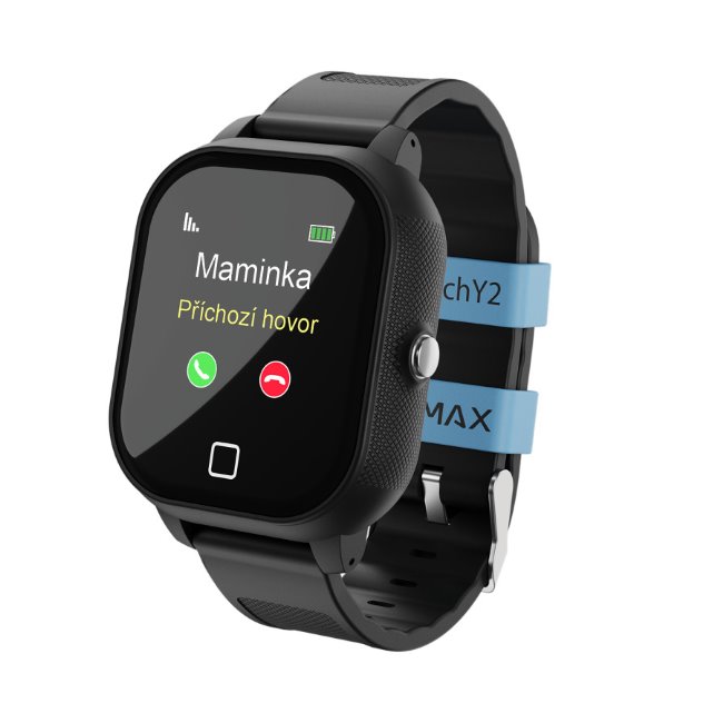 LAMAX WatchY2, detské smart hodinky s GPS, čierne LAMAX WatchY2, detské smart hodinky s GPS, čierne