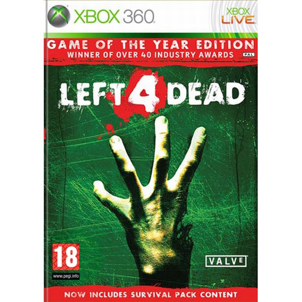 Left 4 Dead (Game of the Year Edition) [XBOX 360] - BAZÁR (použitý tovar)