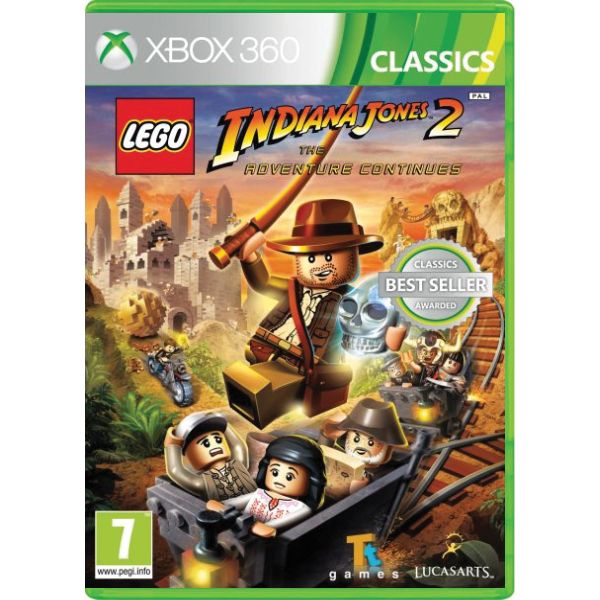 LEGO Indiana Jones 2: The Adventure Continues- XBOX 360- BAZÁR (použitý tovar)