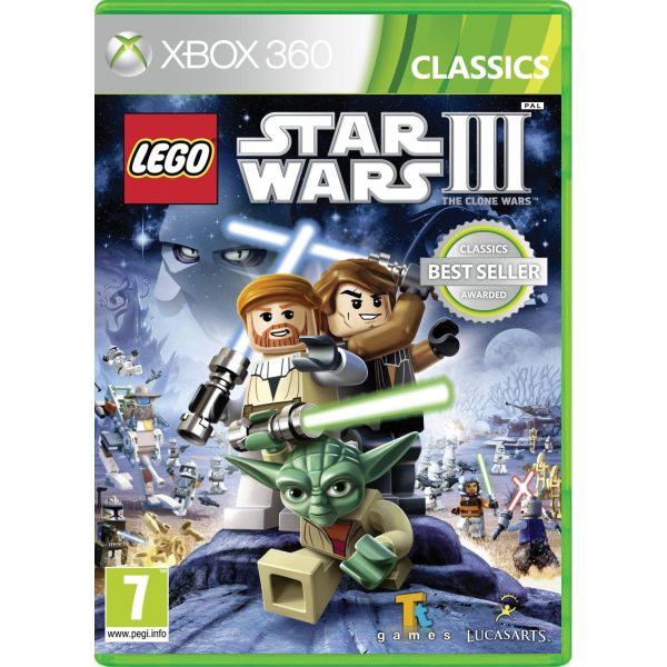 LEGO Star Wars 3: The Clone Wars [XBOX 360] - BAZÁR (použitý tovar)