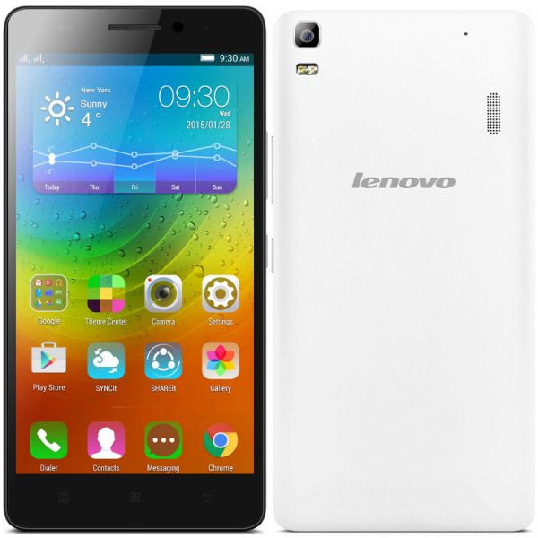 Lenovo A7000, Dual SIM, Pearl White, Trieda A - použité, záruka 12 mesiacov