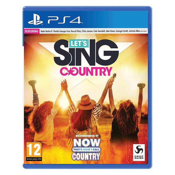 Let's Sing Country [PS4] - BAZÁR (použitý tovar)