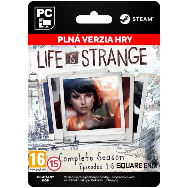 Life is Strange Complete Season (Episodes 1-5) [Steam]