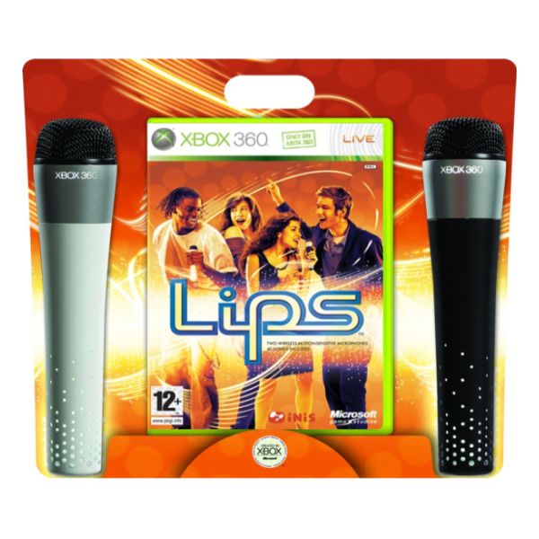 Lips + mikrofóny [XBOX 360] - BAZÁR (použitý tovar)