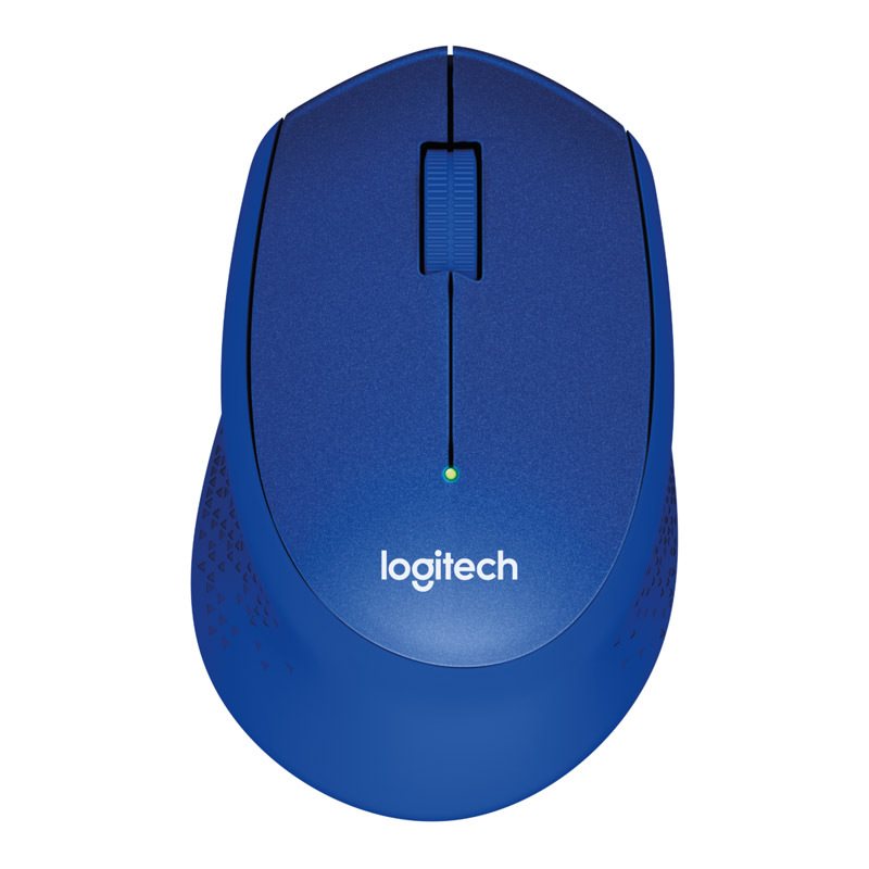 Logitech bezdrôtová myš M330 Silent Plus, modrá