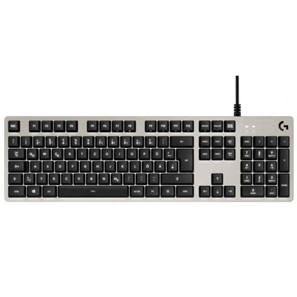 Logitech G413 Mechanical Gaming Keyboard, silver