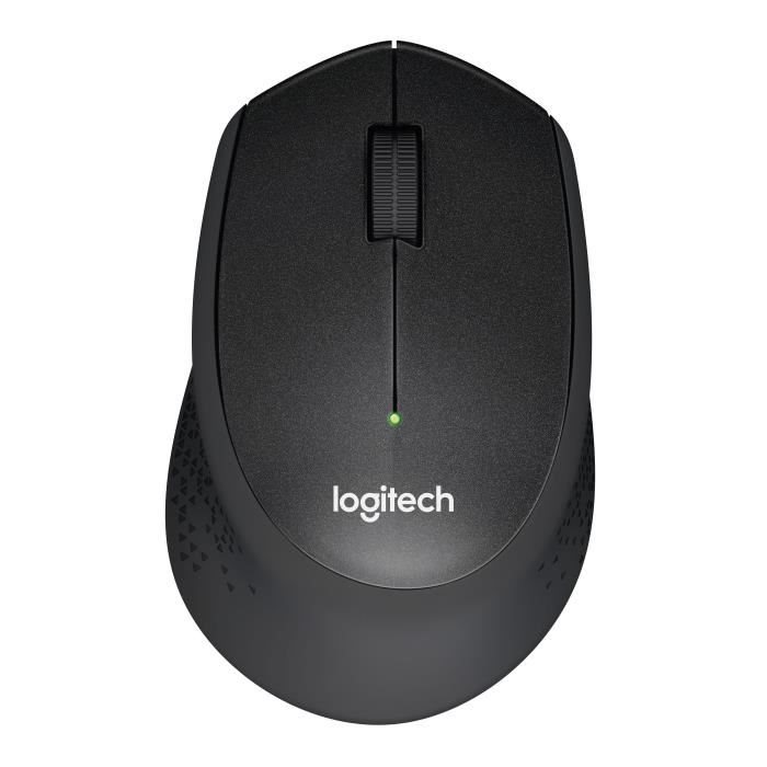 Logitech M330 Silent Plus bezdrôtová myš, čierna