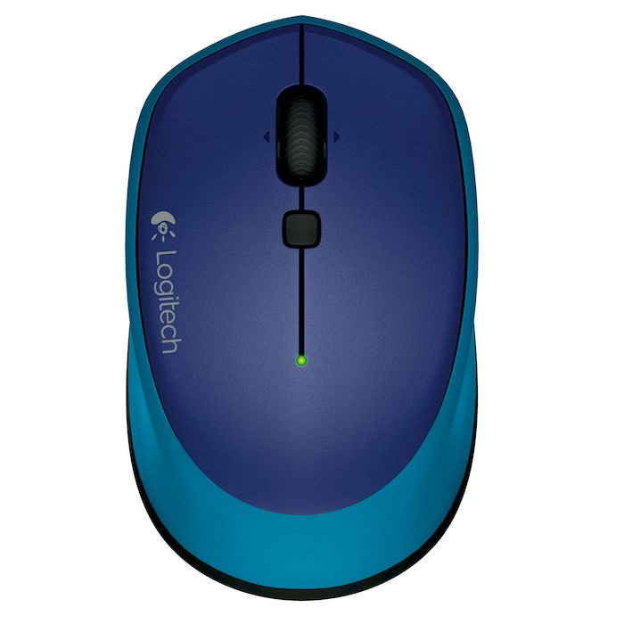 Logitech M335 Wireless Mouse,modrá