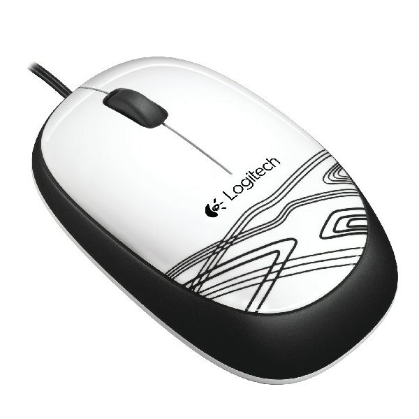 Kancelárska myš Logitech Notebook USB Mouse M105, white Kancelárska myš Logitech Notebook USB Mouse M105, white