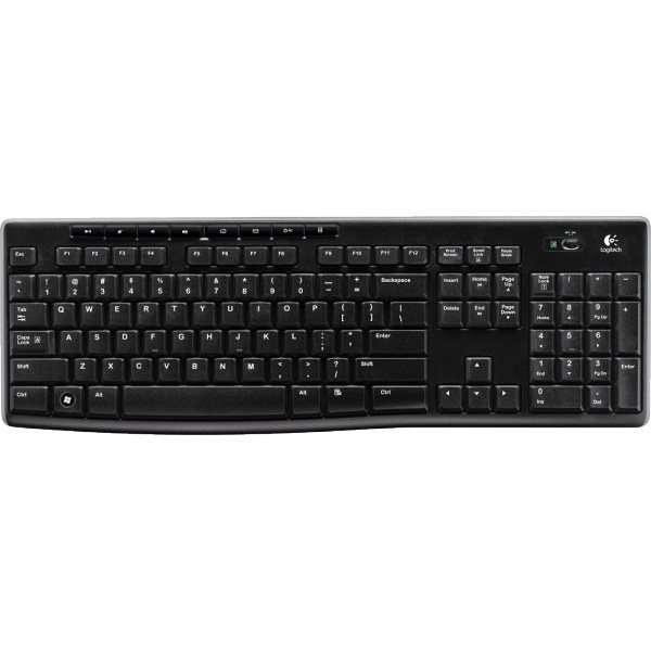 Logitech bezdrôtová klávesnica K270 US