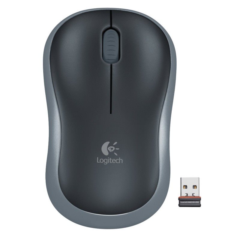 E-shop Kancelárska myš Logitech bezdrôtová myš M185, Swift Grey 910-002238