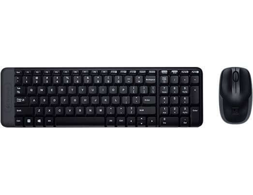 Bezdrôtový set Logitech bezdrôtová klávesnica a myš MK220, US 920-003168