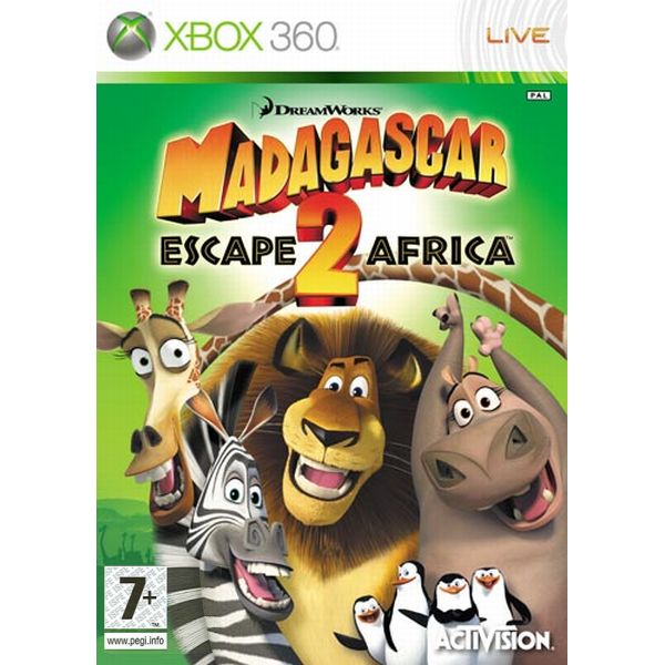 Madagascar: Escape 2 Africa [XBOX 360] - BAZÁR (použitý tovar)