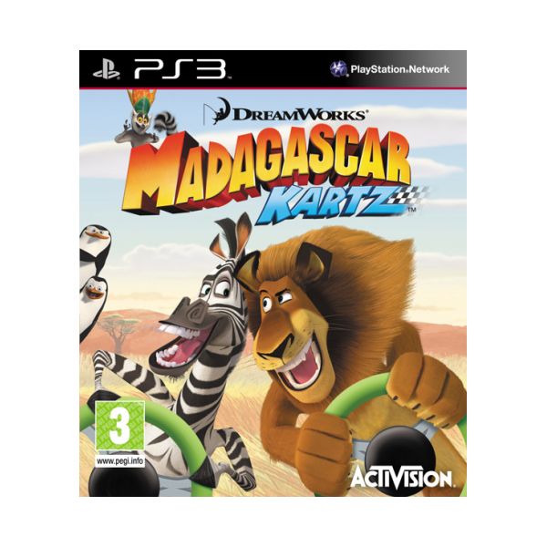 Madagascar Kartz [PS3] - BAZÁR (použitý tovar)