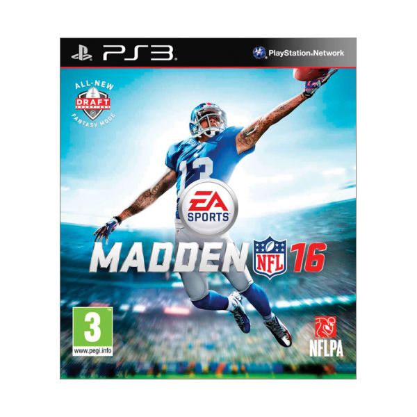 Madden NFL 16 [PS3] - BAZÁR (použitý tovar)