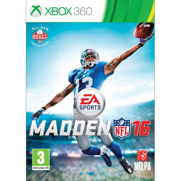 Madden NFL 16 [XBOX 360] - BAZÁR (použitý tovar)