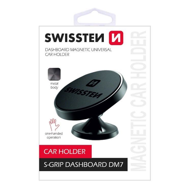 E-shop Magnetický držiak Swissten S-Grip DM7 na palubnú dosku 65010421