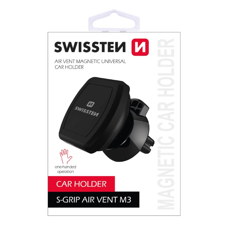 SWISSTEN Magnetický držiak do auta S-GRIP M air vent