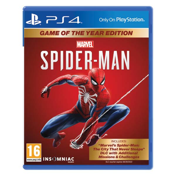 E-shop Marvel’s Spider-Man CZ (Game of the Year Edition) PS4