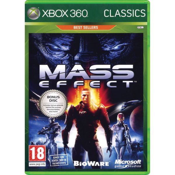 Mass Effect- XBOX 360- BAZÁR (použitý tovar)