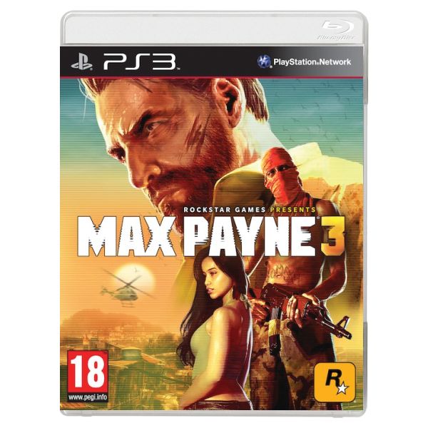 Max Payne 3-PS3 - BAZÁR (použitý tovar)