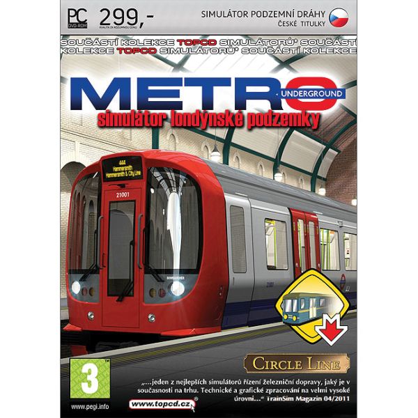 Metro: Simulátor londýnskej podzemky CZ