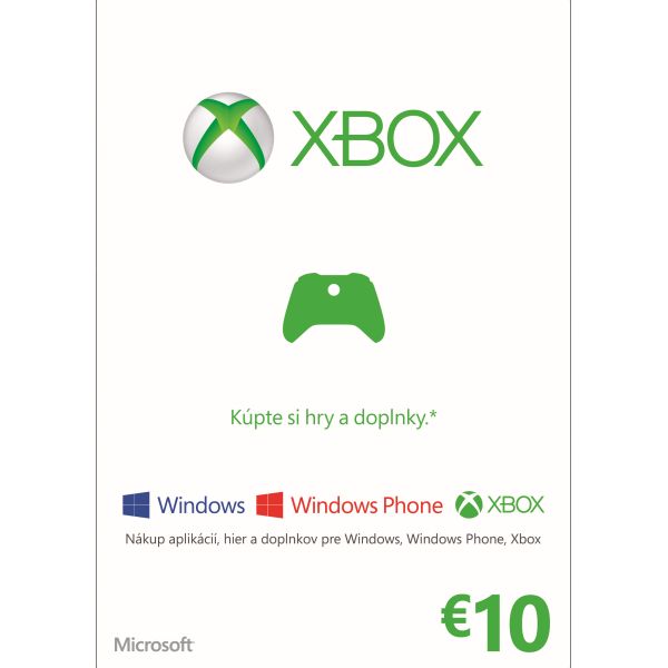 Microsoft LIVE Card 10€ Microsoft LIVE Card 10€