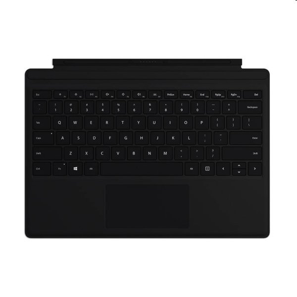 Microsoft Surface Pro Type Cover EN, čierne - puzdro s klávesnicou
