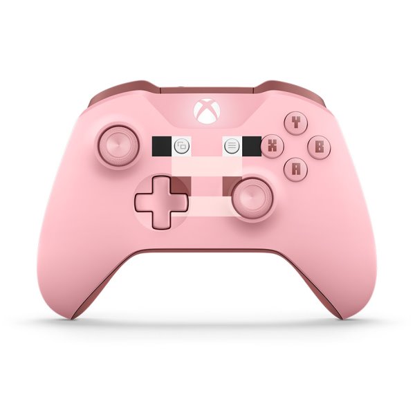 Microsoft Xbox One S Wireless Controller, Minecraft Pig - BAZÁR (použitý tovar)