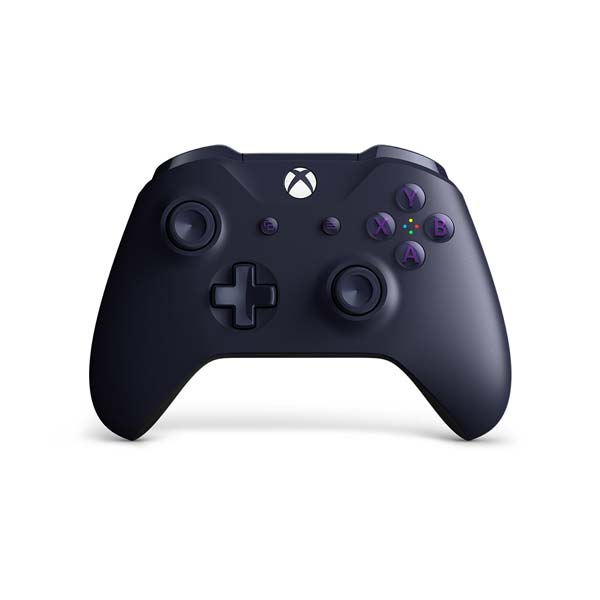 Microsoft Xbox One S Wireless Controller, purple (Special Edition) + Fortnite DLC + 500 V-Bucks