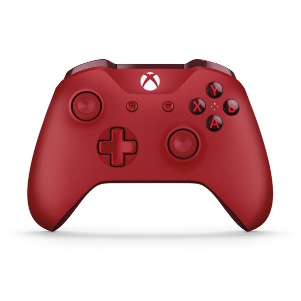 Microsoft Xbox One S Wireless Controller, red