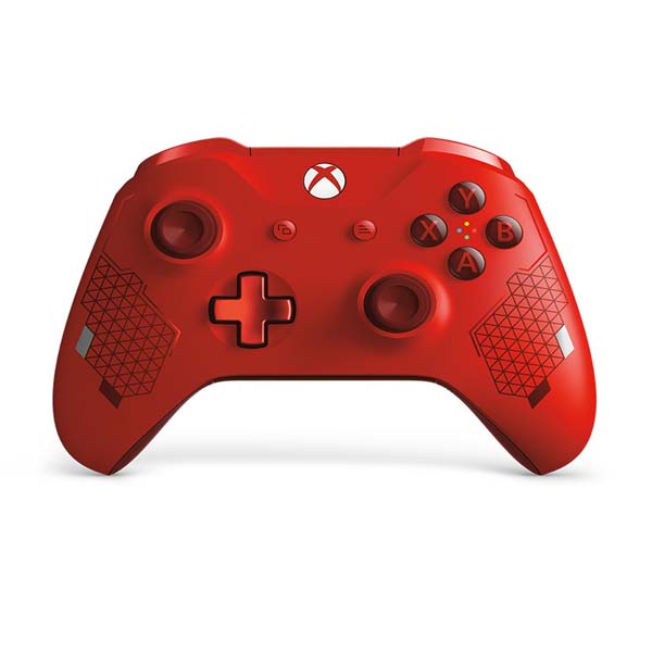Microsoft Xbox One S Wireless Controller, sport red (Special Edition)