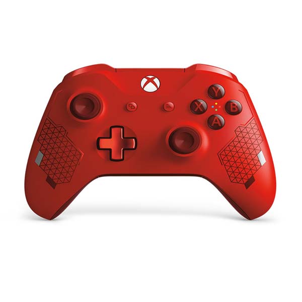 Microsoft Xbox One S Wireless Controller, sport red (Special Edition) - BAZÁR (použitý tovar)