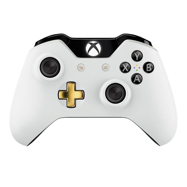 Microsoft Xbox One Wireless Controller, lunar white(Special Ed. - BAZÁR (použitý tovar , zmluvná záruka 12 mesiacov)