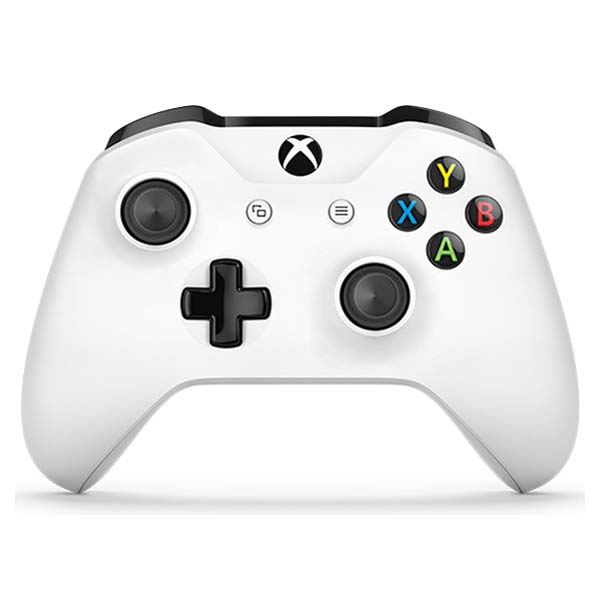 Microsoft Xbox One S Wireless Controller, white - OPENBOX (rozbalený tovar s plnou zárukou)