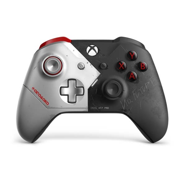Microsoft Xbox One S Wireless Controller (Cyberpunk 2077) - BAZÁR (použitý tovar , zmluvná záruka 12 mesiacov)