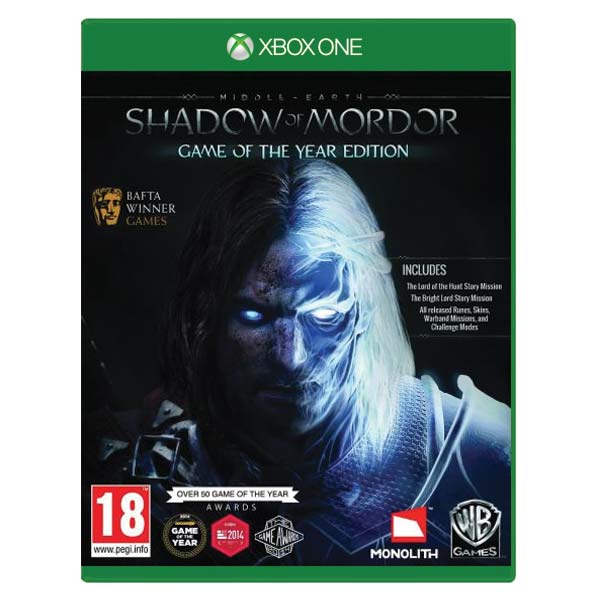 Middle-Earth: Shadow of Mordor (Game of the Year Edition) [XBOX ONE] - BAZÁR (použitý tovar)