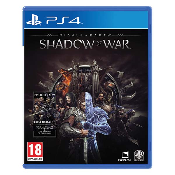 Middle-Earth: Shadow of War [PS4] - BAZÁR (použitý tovar)