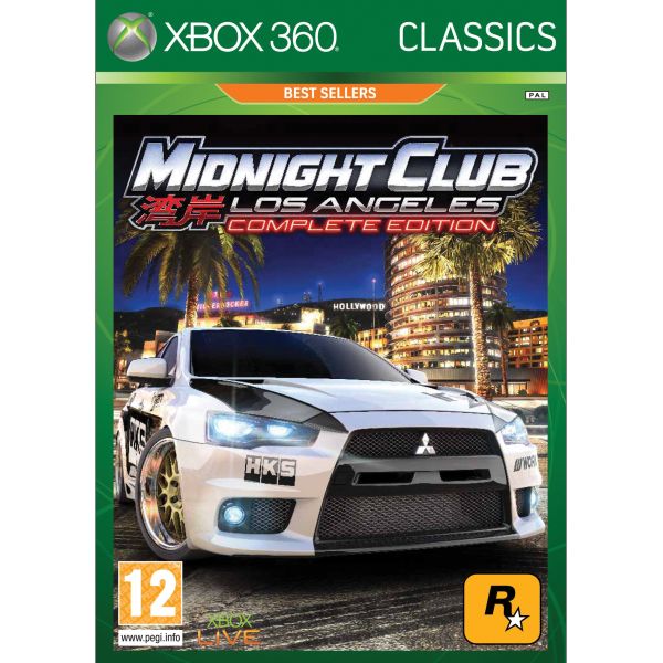 Midnight Club: Los Angeles (Complete Edition) [XBOX 360] - BAZÁR (použitý tovar)