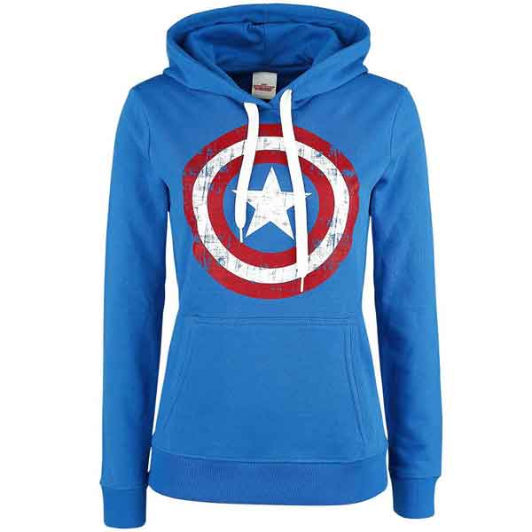 Mikina Captain America Shield Women S