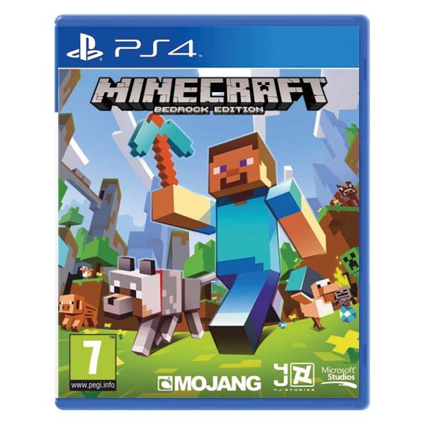 Minecraft (Bedrock Edition) [PS4] - BAZÁR (použitý tovar)