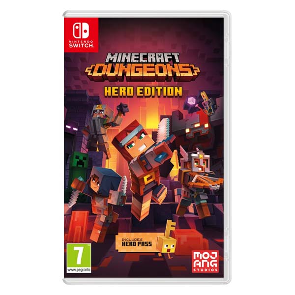 Minecraft Dungeons (Hero Edition) [NSW] - BAZÁR (použitý tovar)