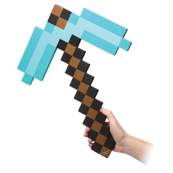 Minecraft Foam Diamond Pickaxe