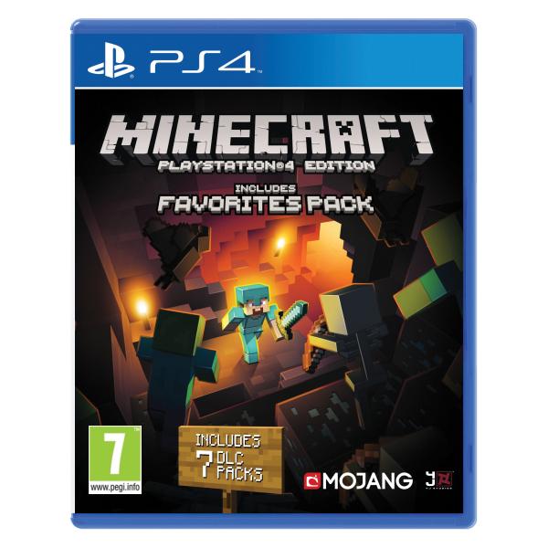 Minecraft (PlayStation 4 Edition Favorites Pack) [PS4] - BAZÁR (použitý tovar)