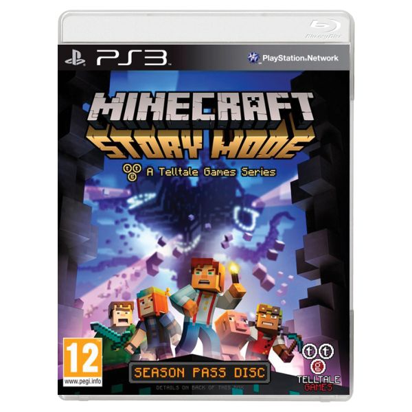 Minecraft: Story Mode [PS3] - BAZÁR (použitý tovar)