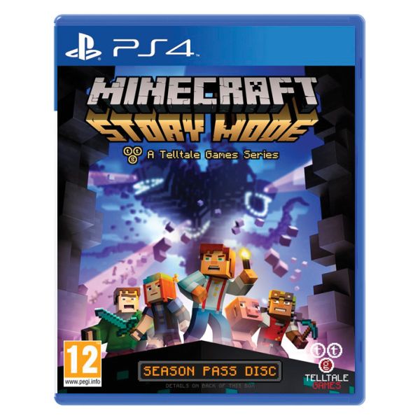 Minecraft: Story Mode [PS4] - BAZÁR (použitý tovar) vykup